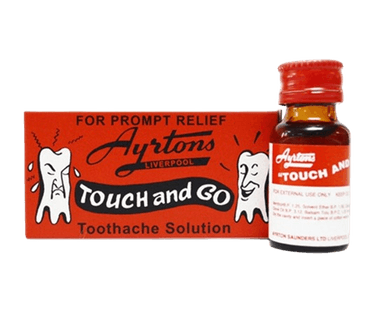 TOUCH AND GO TOOTHACHE SOLUTION