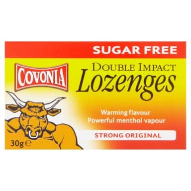 COVONIA LOZENGES STRONG ORIGINAL-SUGAR FREE