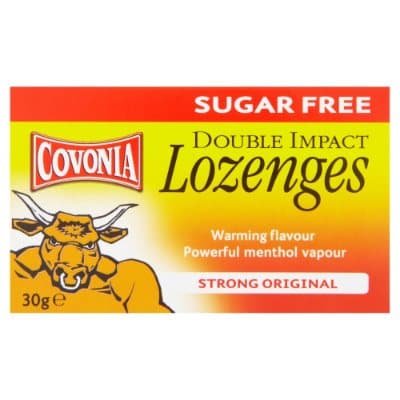 COVONIA LOZENGES STRONG ORIGINAL-SUGAR FREE