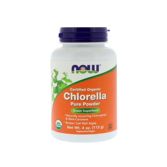 NOW FOODS ORGANIC CHLORELLA POWDER