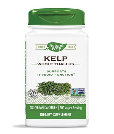 NATURES WAY KELP 600MG BY 180CAPS