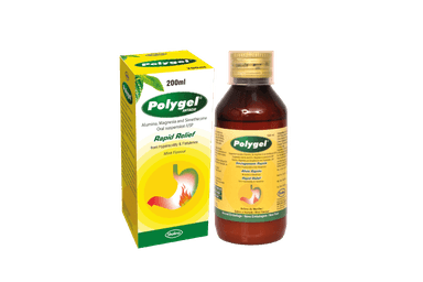 POLYGEL ANTACID(MINT FLAVOUR) 200ML