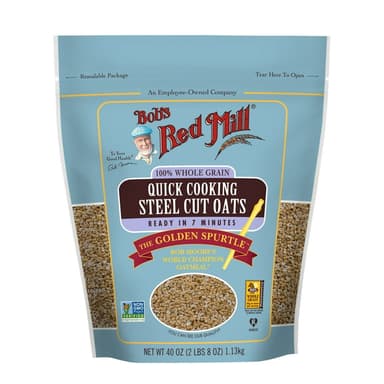 BOBS RED MILL ORGANIC STEEL CUT OATS -680G