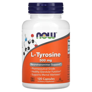 NOW FOODS L- TYROSINE 500MG X 120 CAPS