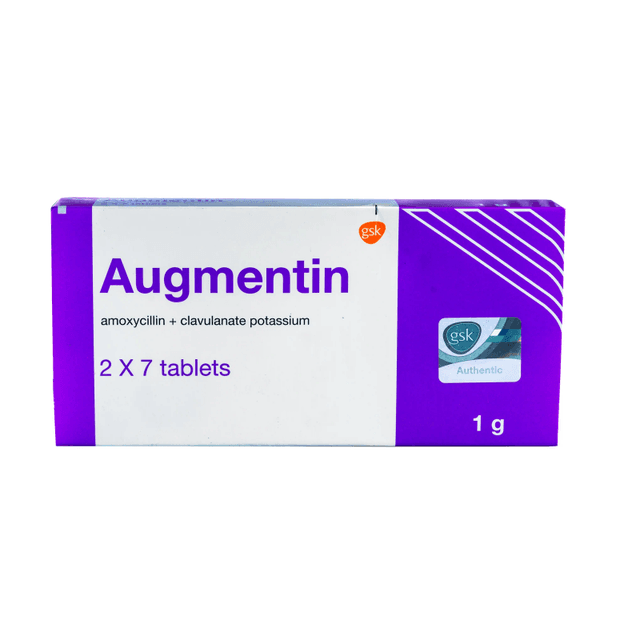 AUGMENTIN 1G X 14 TABLETS
