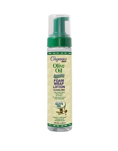 ORGANIC OLIVE OIL FOAM WRAP LOTION
