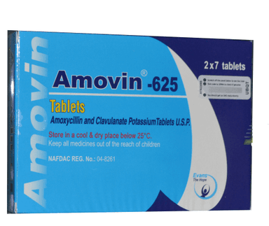 AMOVIN 625MG TABS