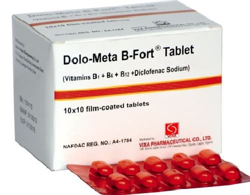 DOLO-META B X 100 TABS