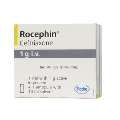 CEFTTRIAXONE 1G FOR I.M OR I.V