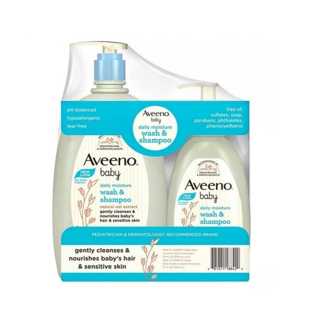 AVEENO BABY WASH & SHAMPOO(TWIN PACK)