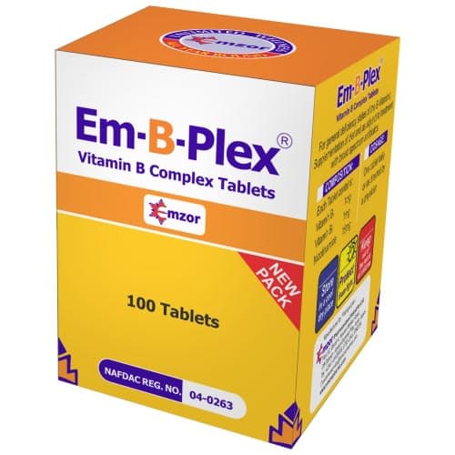 EM-B-PLEX X 100 TABS