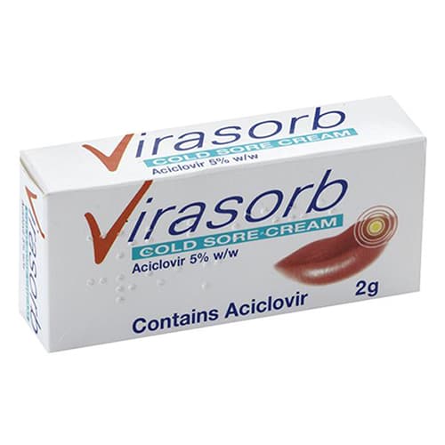 VIRASORB ACICLOVIR CREAM 2G