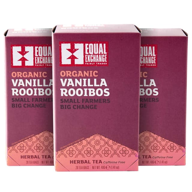 EQUAL EXCHANGE ORGANIC ROOIBOS TEA