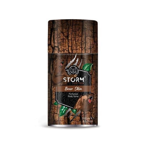 STORM BODY SPRAY FOR MEN - BEAR SKIN