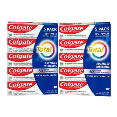 COLGATE TOTAL ADVANCED WHITENING TOOTHPASTE 6.4 OZ