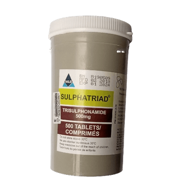 M&B Sulphatriad 500mg per tablet