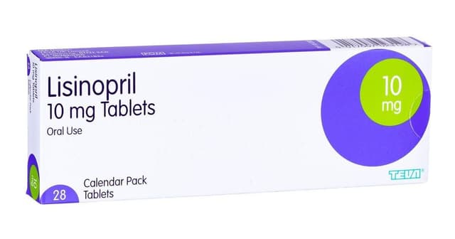 Pharma max Lisinopril 10mg 28 tablets pack