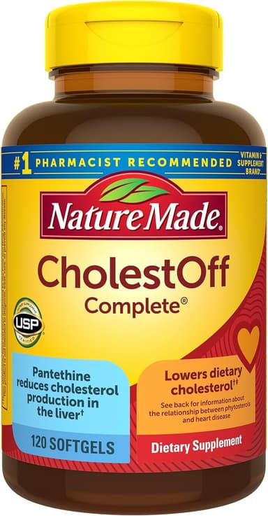 NATURE MADE CHOLESTOFF COMPLETE X 120 SOFTGELS
