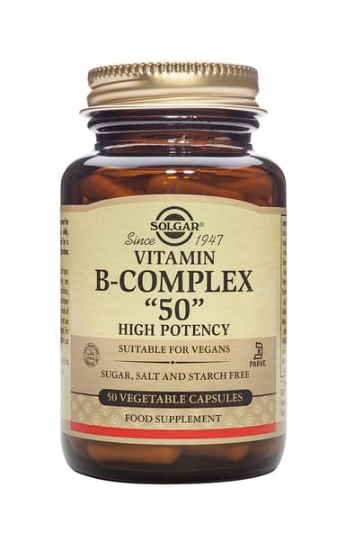 SOLGAR VITAMIN B COMPLEX "50"