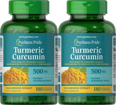 PURITANS TURMERIC CURCUMIN 500MG X 60 CAPS