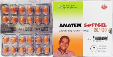 AMATEM SOFTGEL 20/120 X 24 TABS