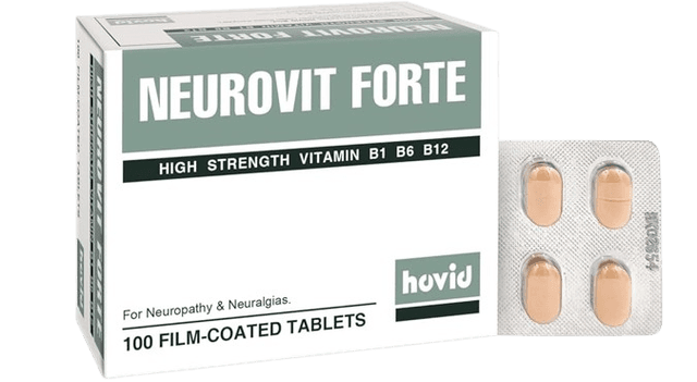 Neurovite forte 100 tablets pack
