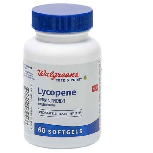 Walgreens Lycophene 60 softgels