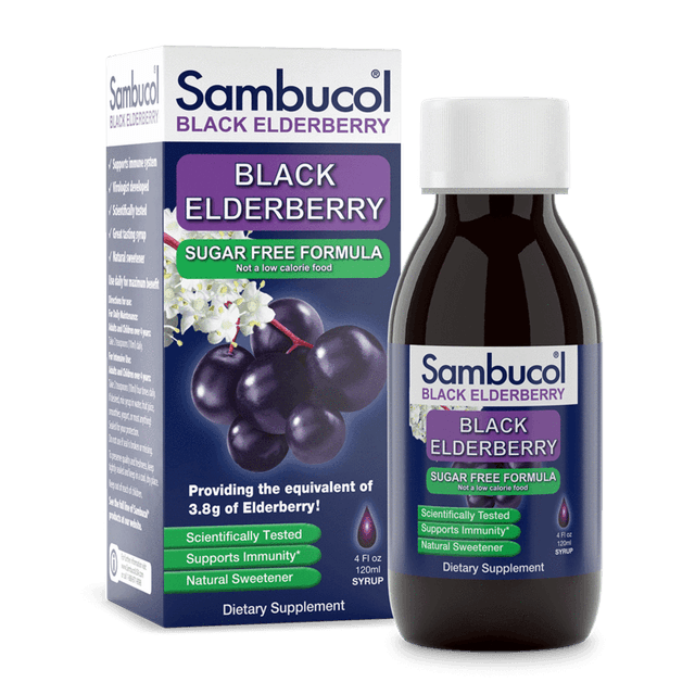 SAMBUCOL BLACK ELDERBERRY -SUGAR FREE