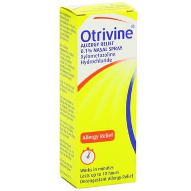OTRIVINE ALLERGY RELIEF NASAL SPRAY 0.1%