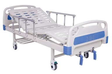 DOUBLE CRANK HOSPITAL BED