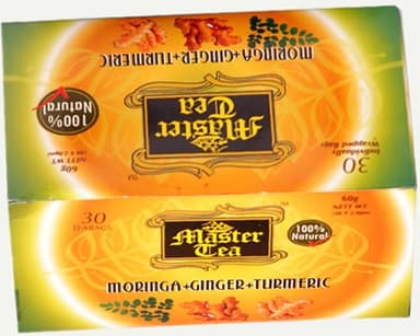MASTER TEA MORINGA+GINGER+TURMERIC