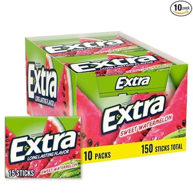 EXTRA GUM SWEET WATERMELON X 150 STICKS