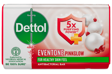 DETTOL SOAP(EVEN TONE PINK GLOW) 160G