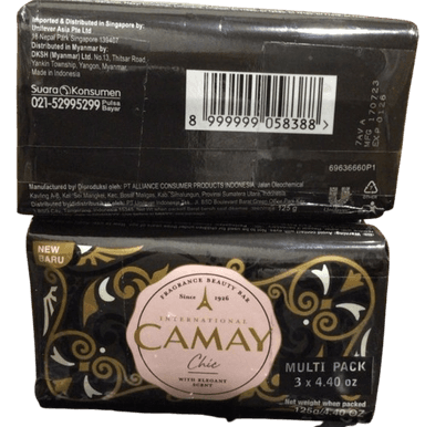 CAMAY CHIC FRAGRANCE BODY BAR SOAP