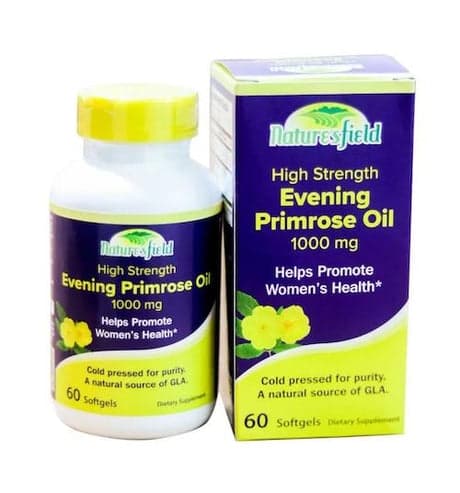 NATURE'S FIELD EVENING PRIMOSE OIL 1000MG X 60 TABS