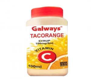 GALWAYS TACORANGE SYRUP 100ML