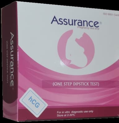 ASSURANCE PREGNANCY TEST STRIP (ONE EACH)