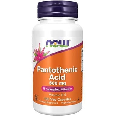 NOW FOODS PANTOTHENIC ACID 500MG