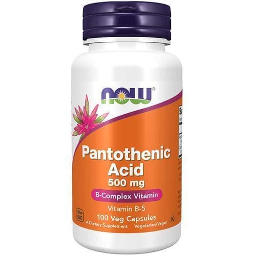 NOW FOODS PANTOTHENIC ACID 500MG