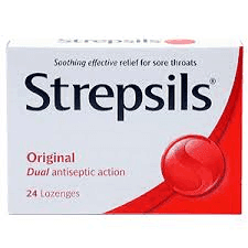 STREPSILS LOZENGES(ORIGINAL) X24(BLISTER,EACH)