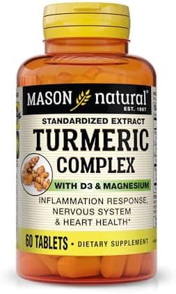 MASON TURMERIC 500MG X60 CAPS