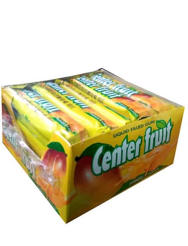 CENTER FRUIT GUM MANGO 17.5G X 20 PCS