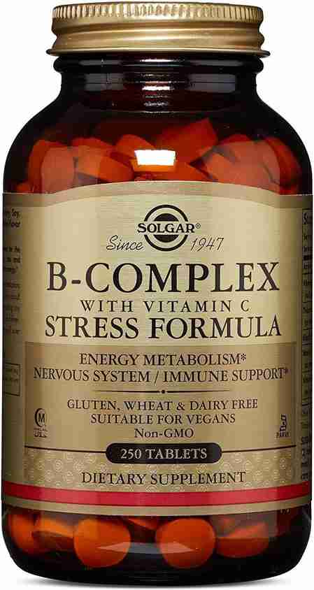 SOLGAR B-COMPLEX STRESS FORMULA X 250 TABS