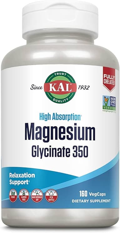 KAL MAGNESIUM GLYCINATE 350MG X 160 TABS