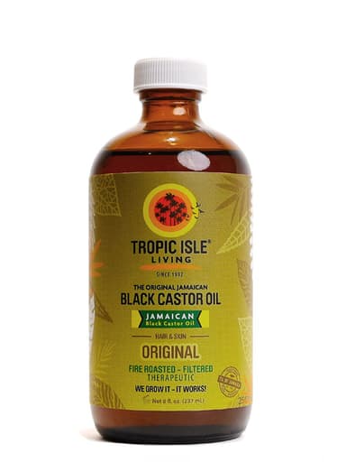 TROPIC ISLE JAMAICAN BLACK CASTOR OIL-40Z