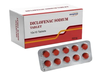 DIPHINE DICLOFENAC 50MG X 100 TABS