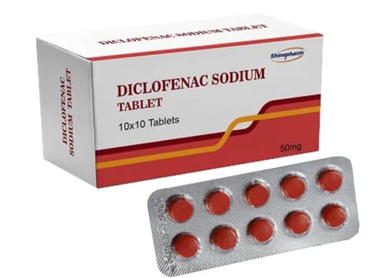 DIPHINE DICLOFENAC 50MG X 100 TABS