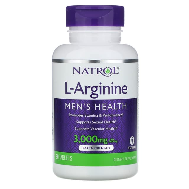 NATROL L-ARGININE 1000MG X 50 CAPS