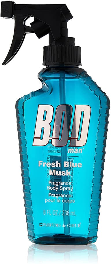 BOD MAN FRESH BLUE MUSK FRAGRANCE BODY SPRAY 236ML