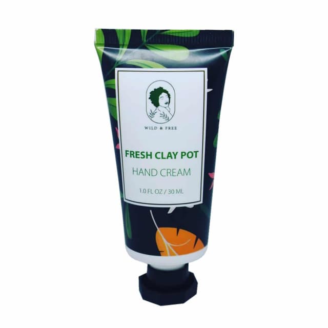 WILD & FREE FRESH CLAY POT HAND CREAM 30ML